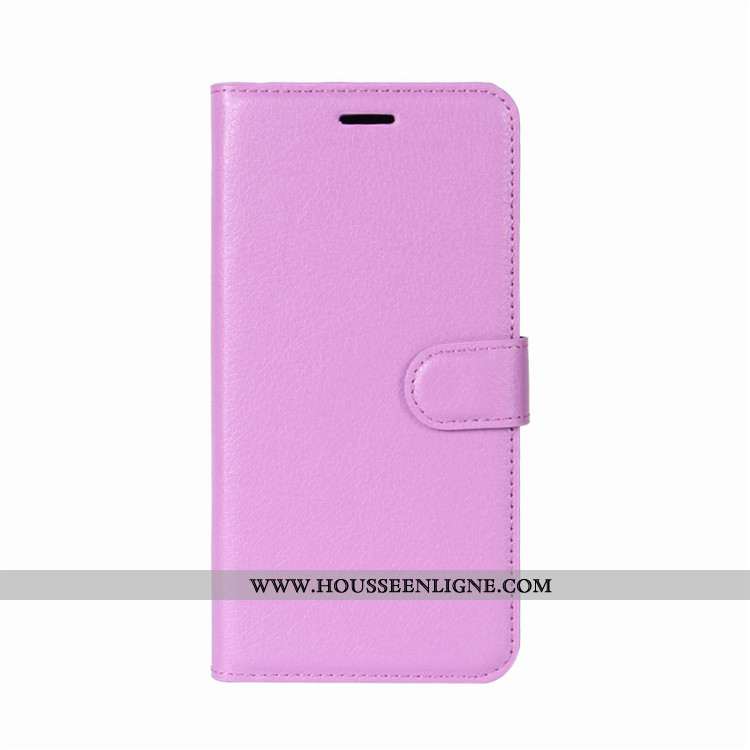 Coque Lg Q6 Cuir Protection Housse Étui Incassable Téléphone Portable Noir