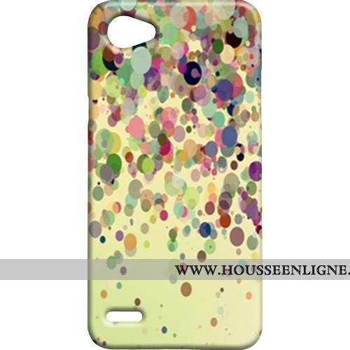 Coque Lg Q6 Délavé En Daim Difficile Téléphone Portable Étui Bleu Mini