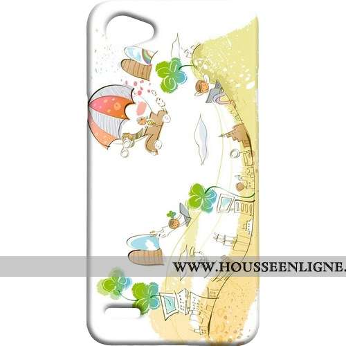 Coque Lg Q6 Délavé En Daim Difficile Téléphone Portable Étui Bleu Mini