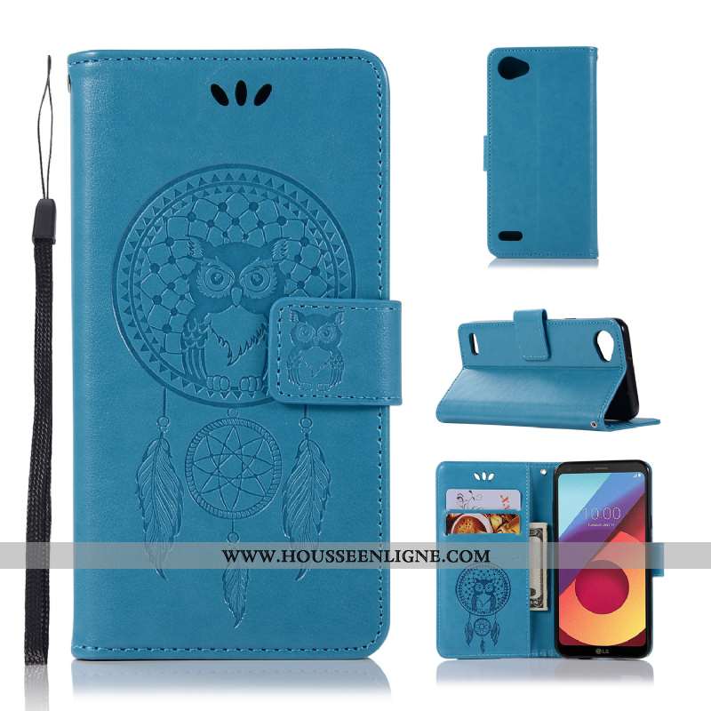 Coque Lg Q6 Fluide Doux Silicone Protection Téléphone Portable Housse Étui Violet