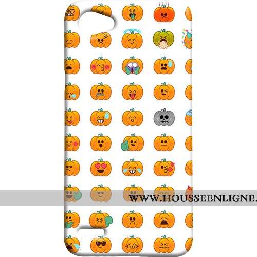 Coque Lg Q6 Personnalité Créatif Téléphone Portable Difficile Étui Mini Jaune