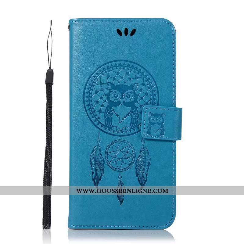 Coque Lg Q6 Tendance Cuir Téléphone Portable Simple Portefeuille Rose Fluide Doux