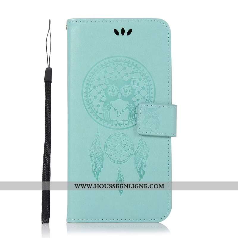 Coque Lg Q6 Tendance Cuir Téléphone Portable Simple Portefeuille Rose Fluide Doux