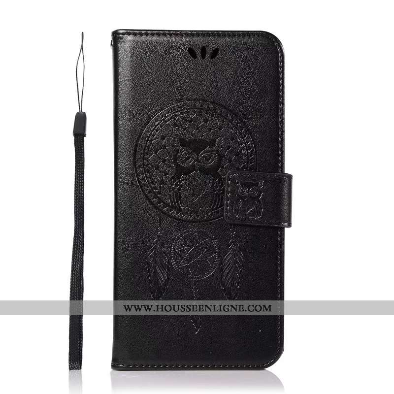 Coque Lg Q6 Tendance Cuir Téléphone Portable Simple Portefeuille Rose Fluide Doux