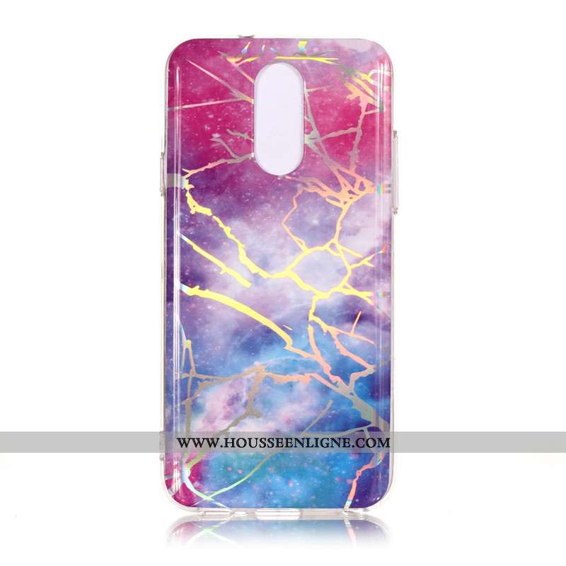 Coque Lg Q7 Protection Téléphone Portable Rose Grand Étui