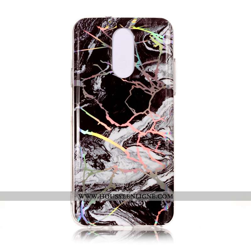 Coque Lg Q7 Protection Téléphone Portable Rose Grand Étui