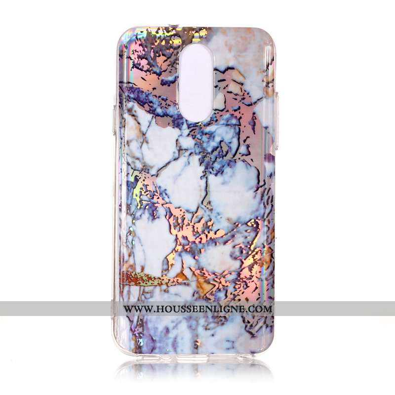 Coque Lg Q7 Protection Téléphone Portable Rose Grand Étui