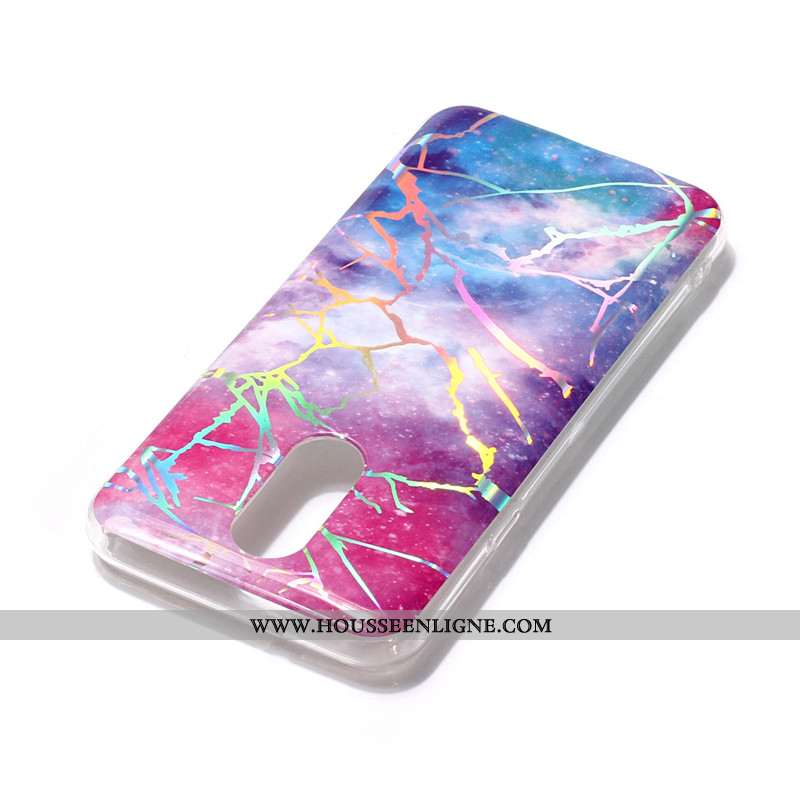 Coque Lg Q7 Protection Téléphone Portable Rose Grand Étui