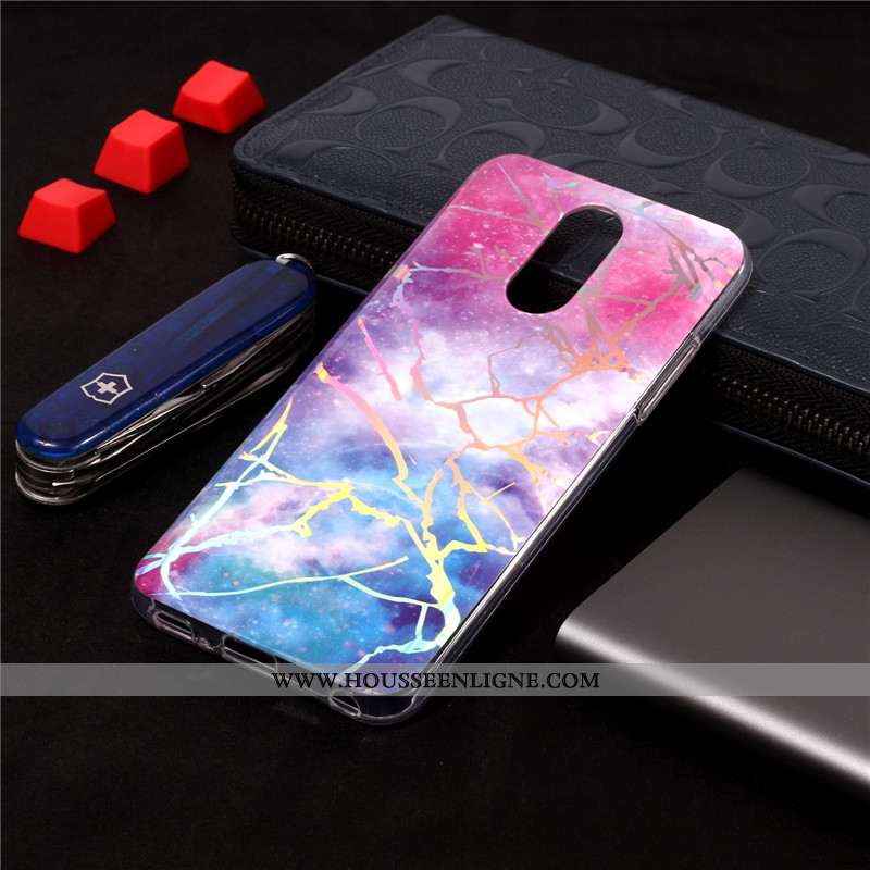 Coque Lg Q7 Protection Téléphone Portable Rose Grand Étui