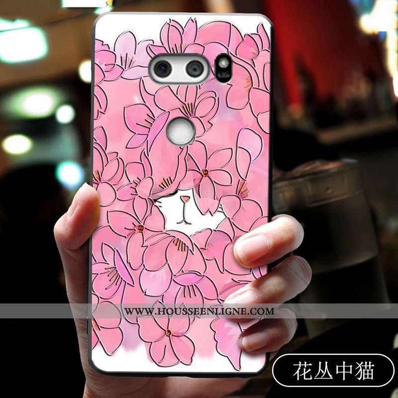 Coque Lg V30 Personnalité Dessin Animé Téléphone Portable Personnalisé Fluide Doux Charmant Étui Ble