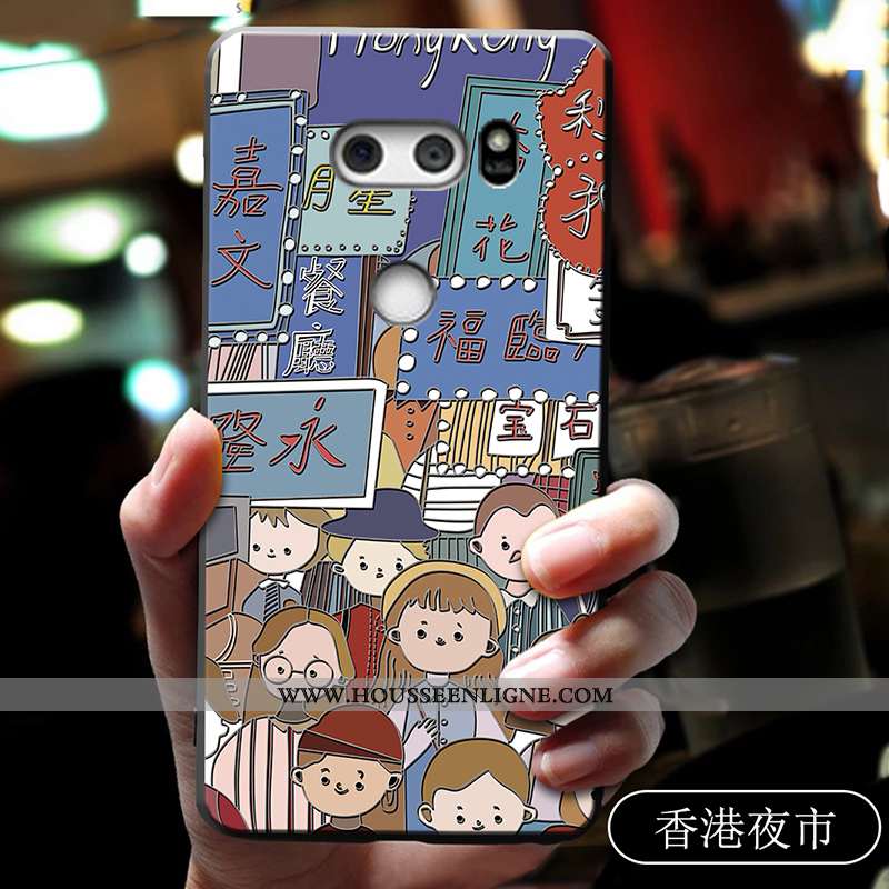 Coque Lg V30 Personnalité Dessin Animé Téléphone Portable Personnalisé Fluide Doux Charmant Étui Ble