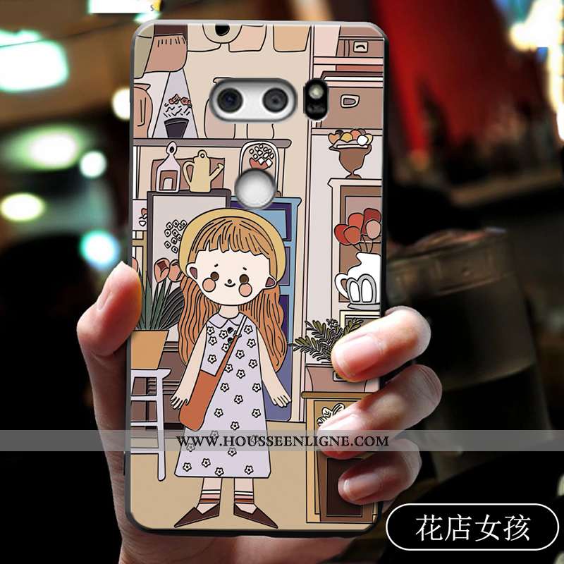 Coque Lg V30 Personnalité Dessin Animé Téléphone Portable Personnalisé Fluide Doux Charmant Étui Ble