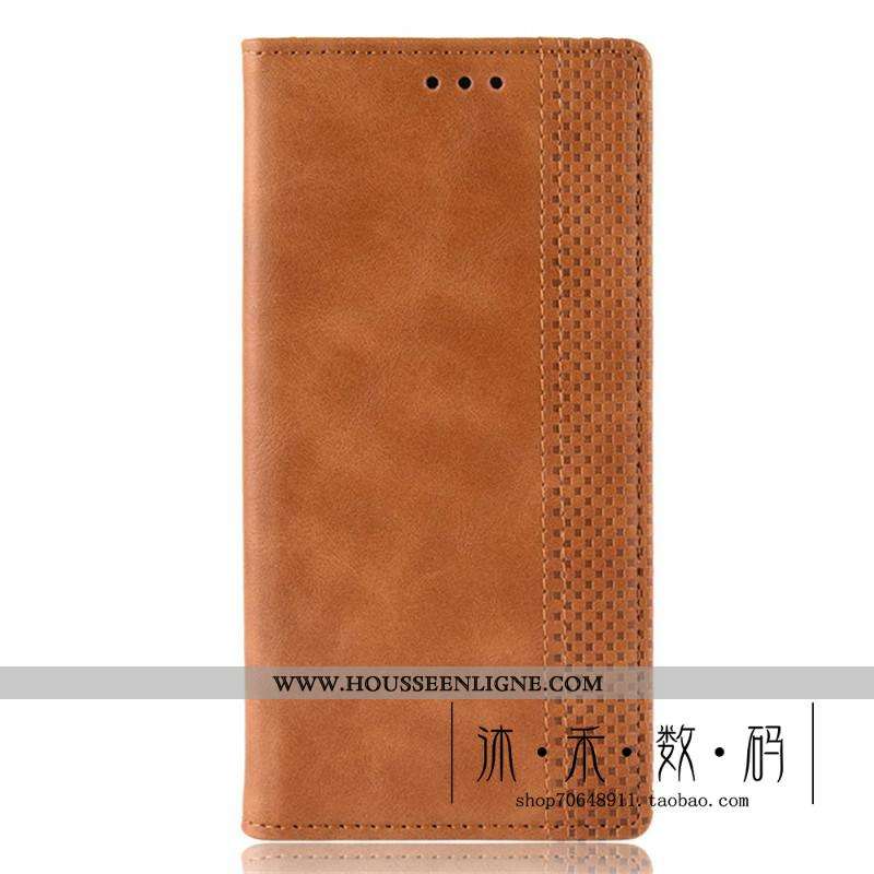 Coque Moto G Pro Cuir Protection Noir Boucle Magnétique Étui Téléphone Portable