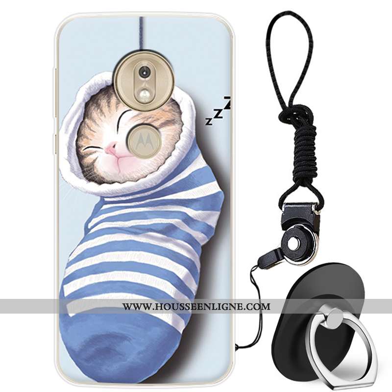 Coque Moto G7 Play Protection Charmant Téléphone Portable Incassable Tout Compris Silicone Rose