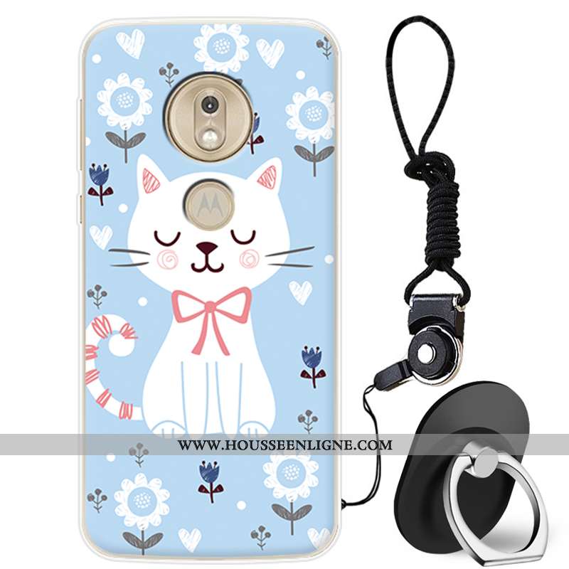Coque Moto G7 Play Protection Charmant Téléphone Portable Incassable Tout Compris Silicone Rose