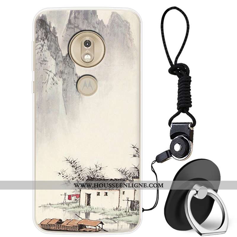 Coque Moto G7 Play Protection Charmant Téléphone Portable Incassable Tout Compris Silicone Rose