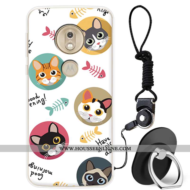 Coque Moto G7 Play Protection Charmant Téléphone Portable Incassable Tout Compris Silicone Rose