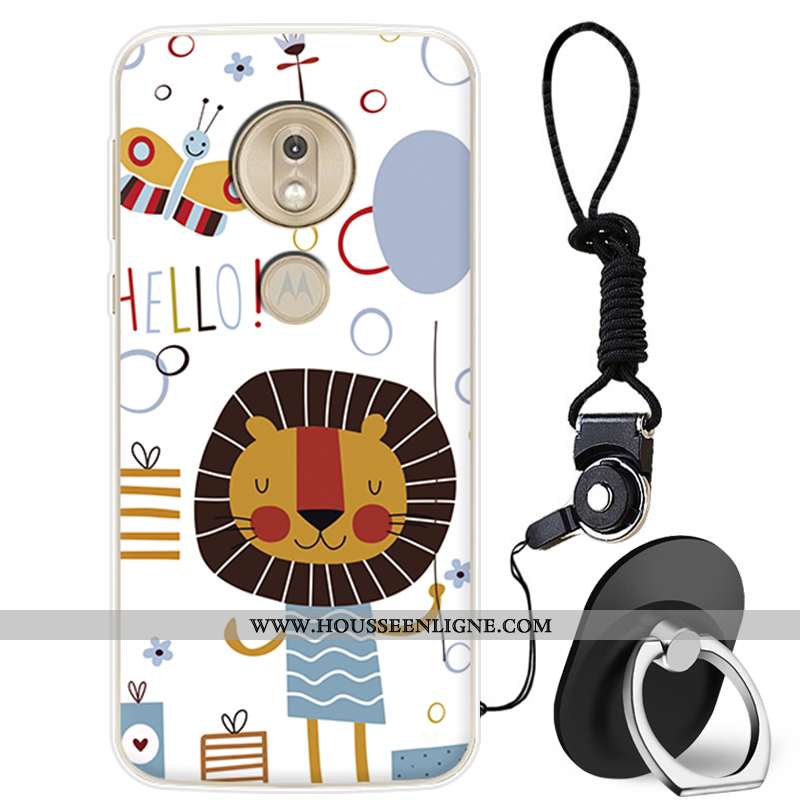 Coque Moto G7 Play Protection Charmant Téléphone Portable Incassable Tout Compris Silicone Rose