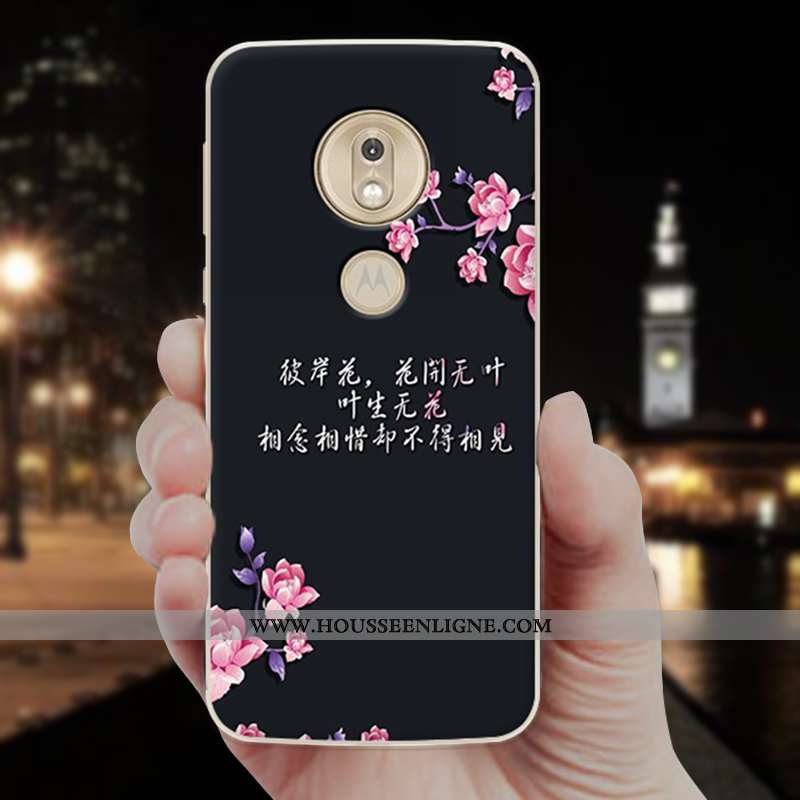 Coque Moto G7 Play Protection Charmant Téléphone Portable Incassable Tout Compris Silicone Rose