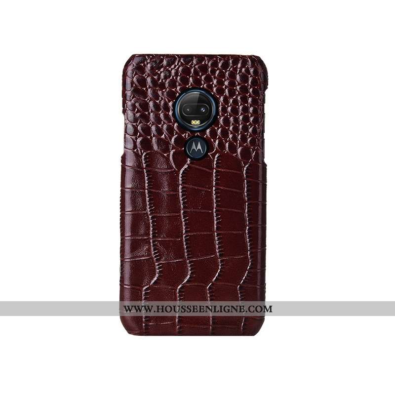 Coque Moto G7 Plus Mode Protection Téléphone Portable Modèle Fleurie Noir Personnalisé