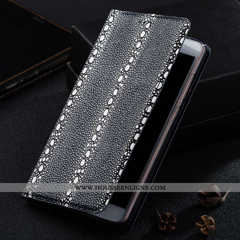 Coque Moto G7 Plus Protection Cuir Véritable Étui Housse Tout Compris Jaune Incassable