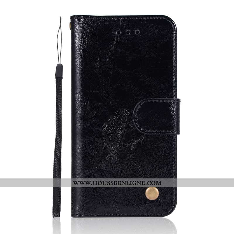 Coque Moto G7 Power Portefeuille Cuir Téléphone Portable Modèle Fleurie Vintage Carte Étui Rouge