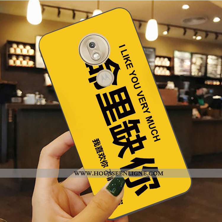 Coque Moto G7 Power Protection Noir Téléphone Portable Incassable Étui