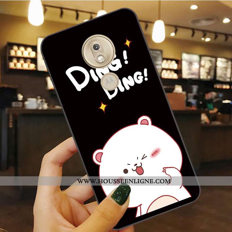 Coque Moto G7 Power Protection Noir Téléphone Portable Incassable Étui