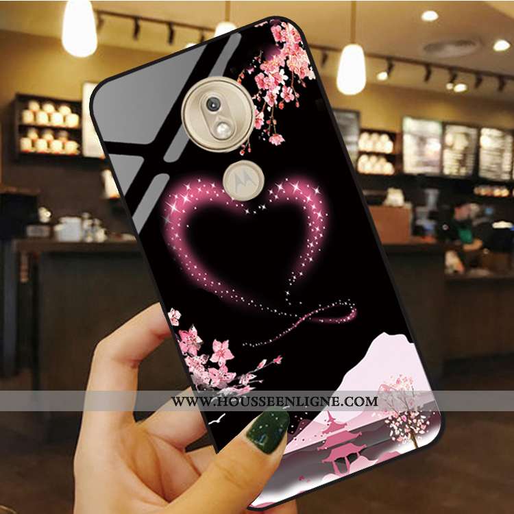 Coque Moto G7 Power Protection Noir Téléphone Portable Incassable Étui