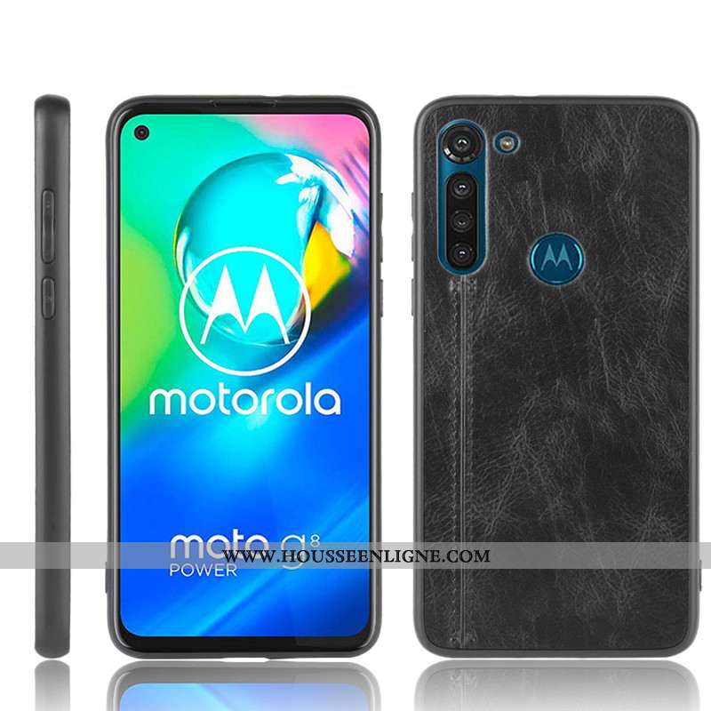 Coque Moto G8 Power Protection Modèle Fleurie Téléphone Portable Bovins Rouge Étui Difficile