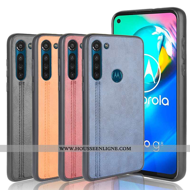 Coque Moto G8 Power Protection Modèle Fleurie Téléphone Portable Bovins Rouge Étui Difficile
