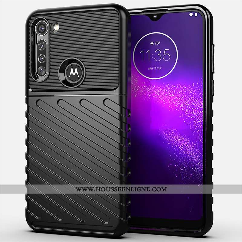 Coque Moto G8 Power Silicone Protection Tout Compris Noir Étui Téléphone Portable Incassable