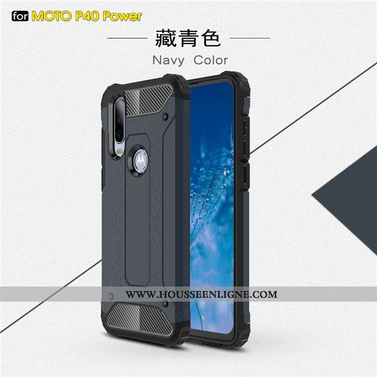Coque Motorola One Action Tendance Protection Rouge Tout Compris Étui Téléphone Portable