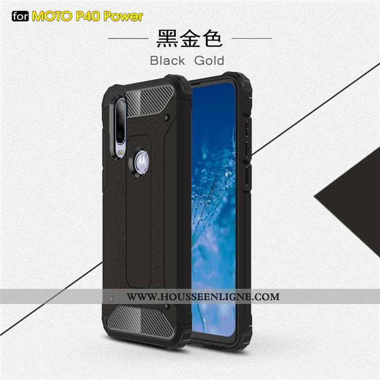 Coque Motorola One Action Tendance Protection Rouge Tout Compris Étui Téléphone Portable