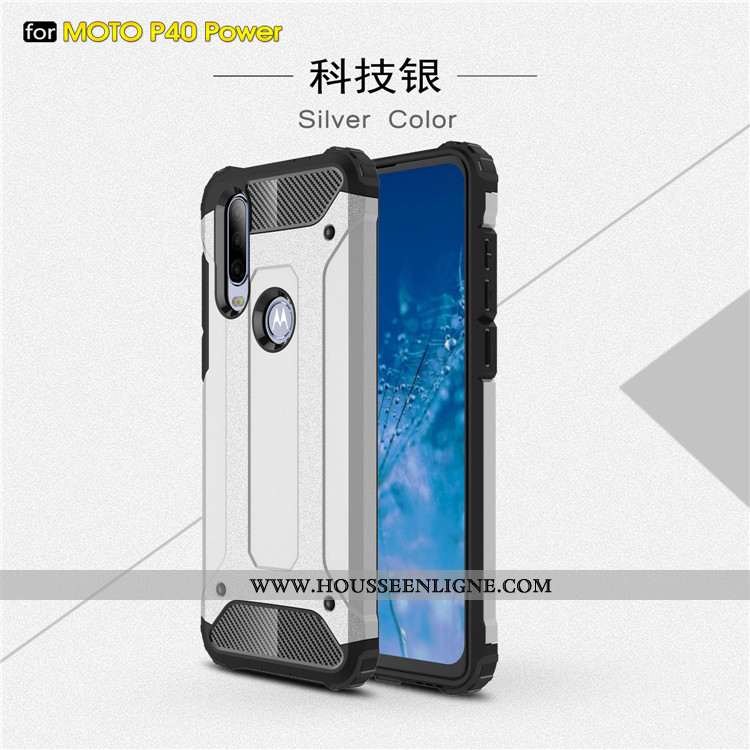 Coque Motorola One Action Tendance Protection Rouge Tout Compris Étui Téléphone Portable