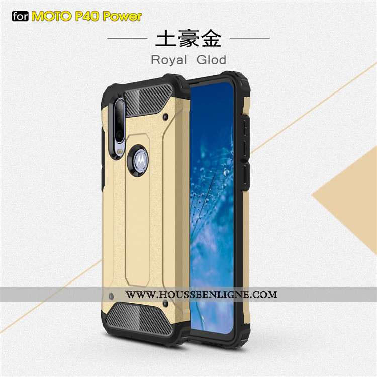 Coque Motorola One Action Tendance Protection Rouge Tout Compris Étui Téléphone Portable