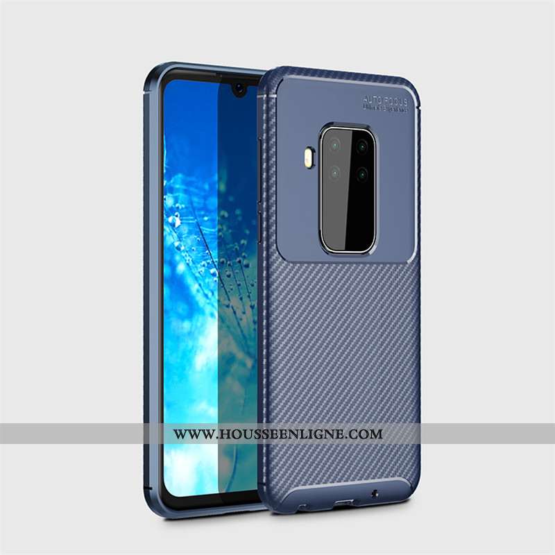Coque Motorola One Zoom Fluide Doux Protection Fibre Étui Noir Délavé En Daim Business