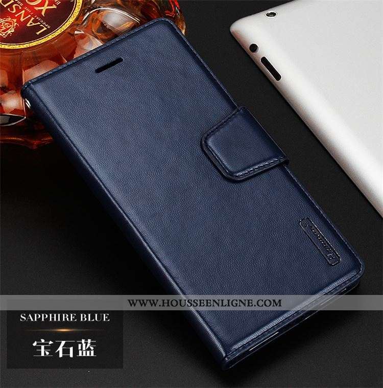 Coque Nokia 2.1 Cuir Véritable Cuir Téléphone Portable Or Housse Protection Doré