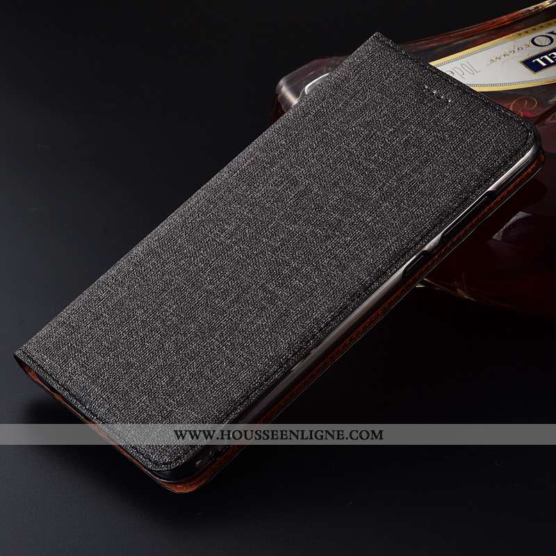 Coque Nokia 2.1 Protection Cuir Nouveau Incassable Fluide Doux Lin Tout Compris Bleu