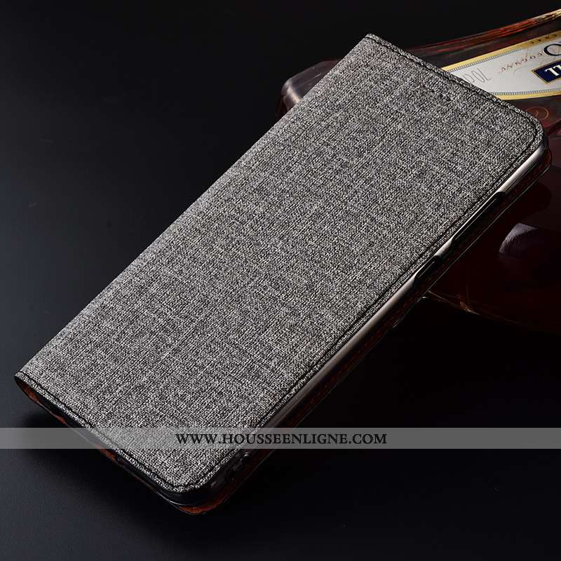 Coque Nokia 2.1 Protection Cuir Nouveau Incassable Fluide Doux Lin Tout Compris Bleu