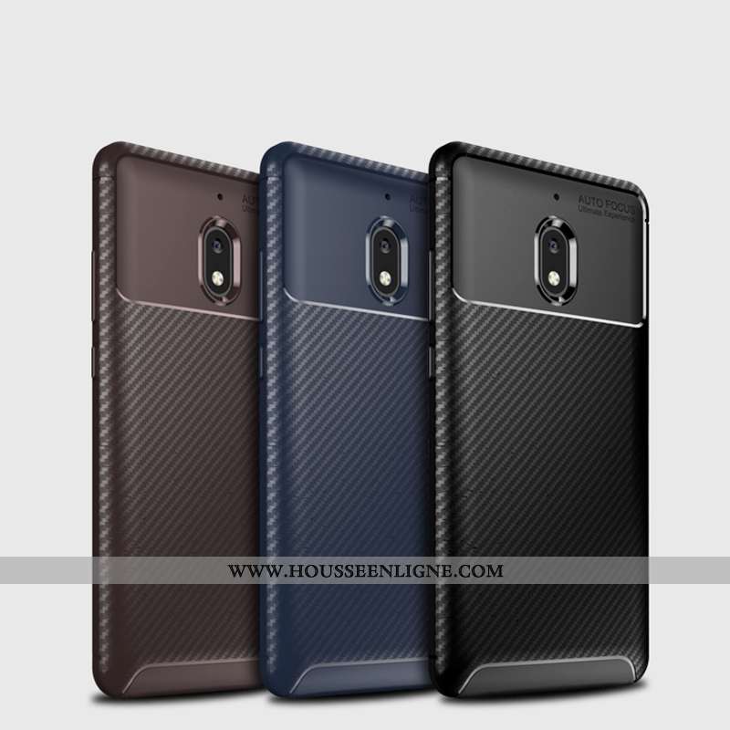 Coque Nokia 2.1 Silicone Protection Fluide Doux Ballon Noir Légère