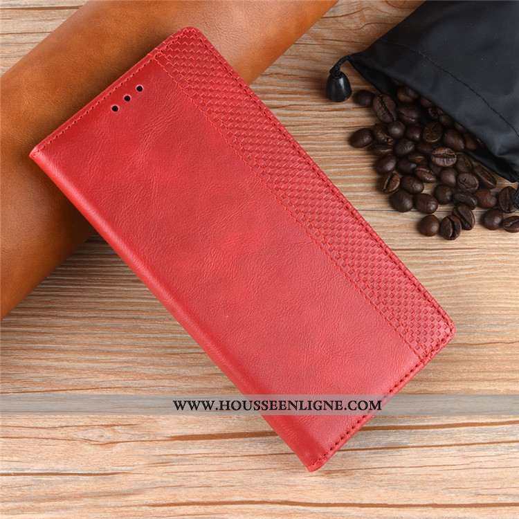 Coque Nokia 2.2 Cuir Protection Incassable Noir Étui Housse
