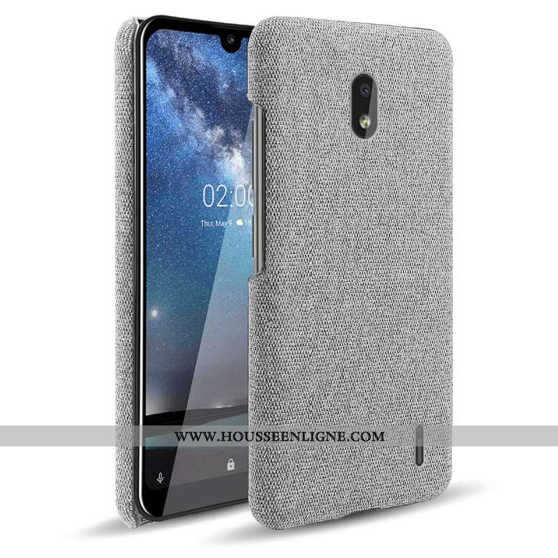 Coque Nokia 2.2 Protection Créatif Légère Difficile Téléphone Portable Étui Gris