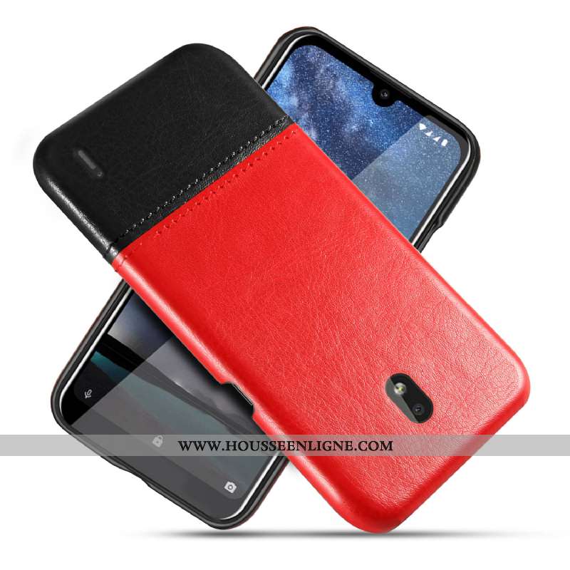 Coque Nokia 2.2 Protection Personnalité Vintage Nouveau Qualité Incassable Téléphone Portable Rouge