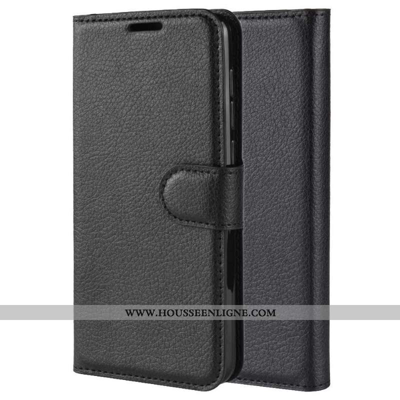 Coque Nokia 2.3 Protection Portefeuille Clamshell Étui Support Carte Marron