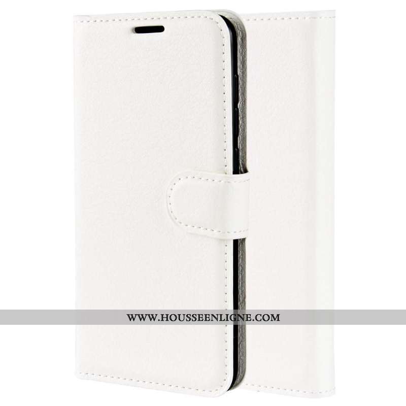 Coque Nokia 2.3 Protection Portefeuille Clamshell Étui Support Carte Marron