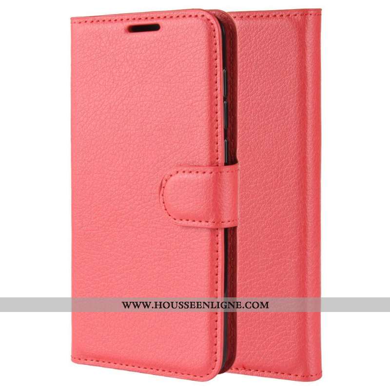 Coque Nokia 2.3 Protection Portefeuille Clamshell Étui Support Carte Marron