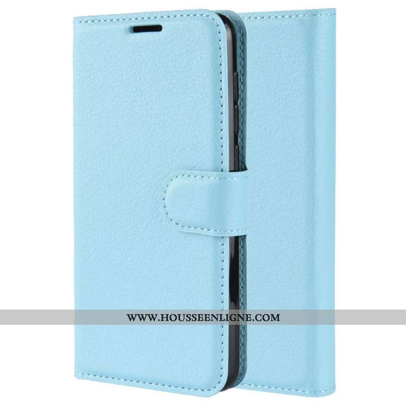 Coque Nokia 2.3 Protection Portefeuille Clamshell Étui Support Carte Marron