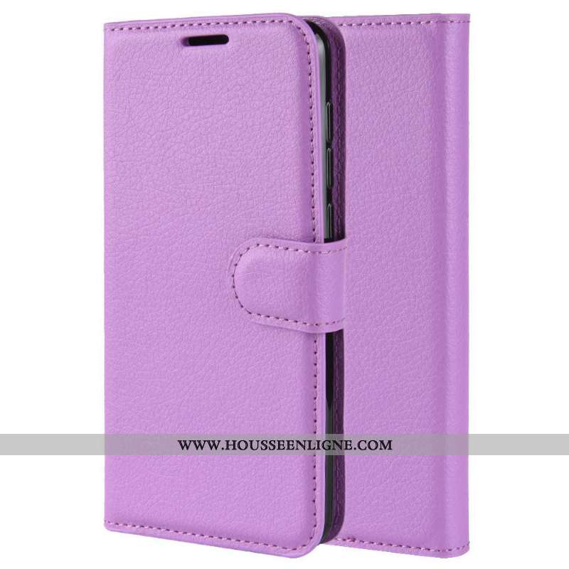 Coque Nokia 2.3 Protection Portefeuille Clamshell Étui Support Carte Marron