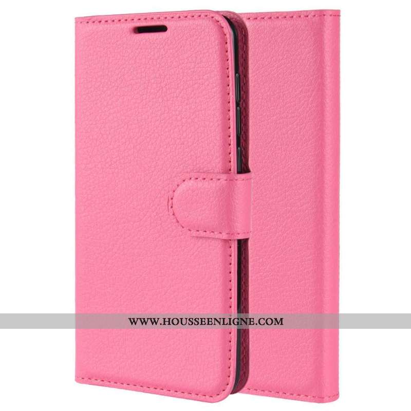 Coque Nokia 2.3 Protection Portefeuille Clamshell Étui Support Carte Marron